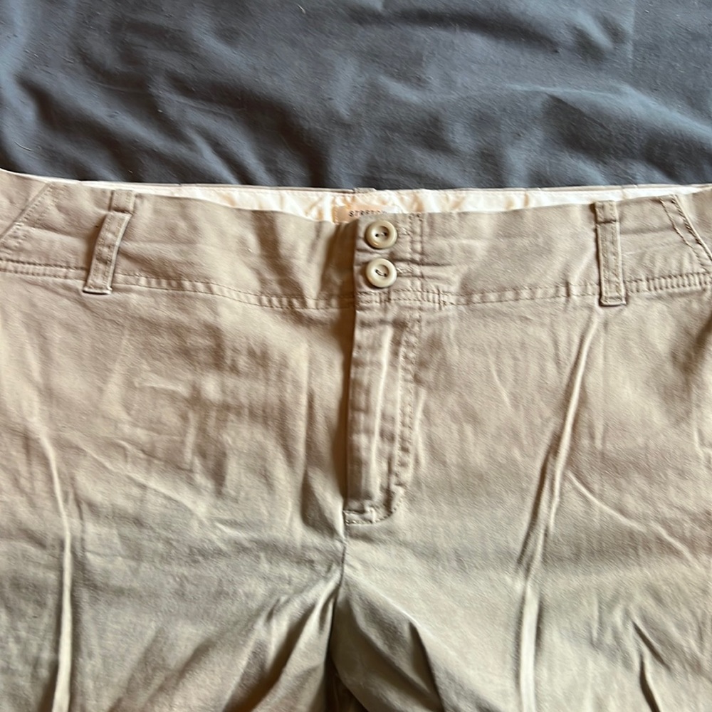 Old navy khaki trousers